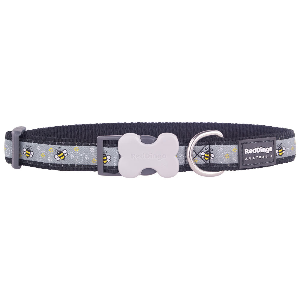 Bumble Bee Dog Collar (nero)