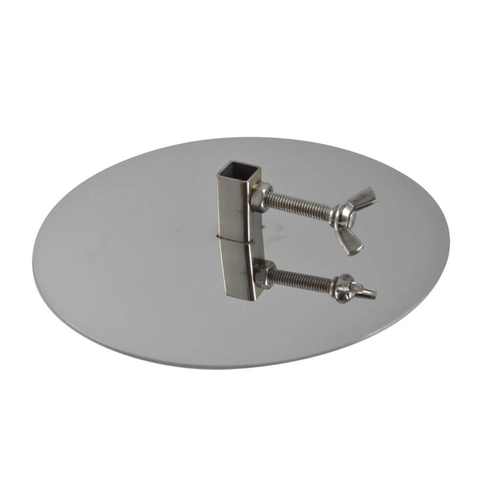 Outdoor Magic 10mm Stainless Steel Gyros Plates (Set of 2)