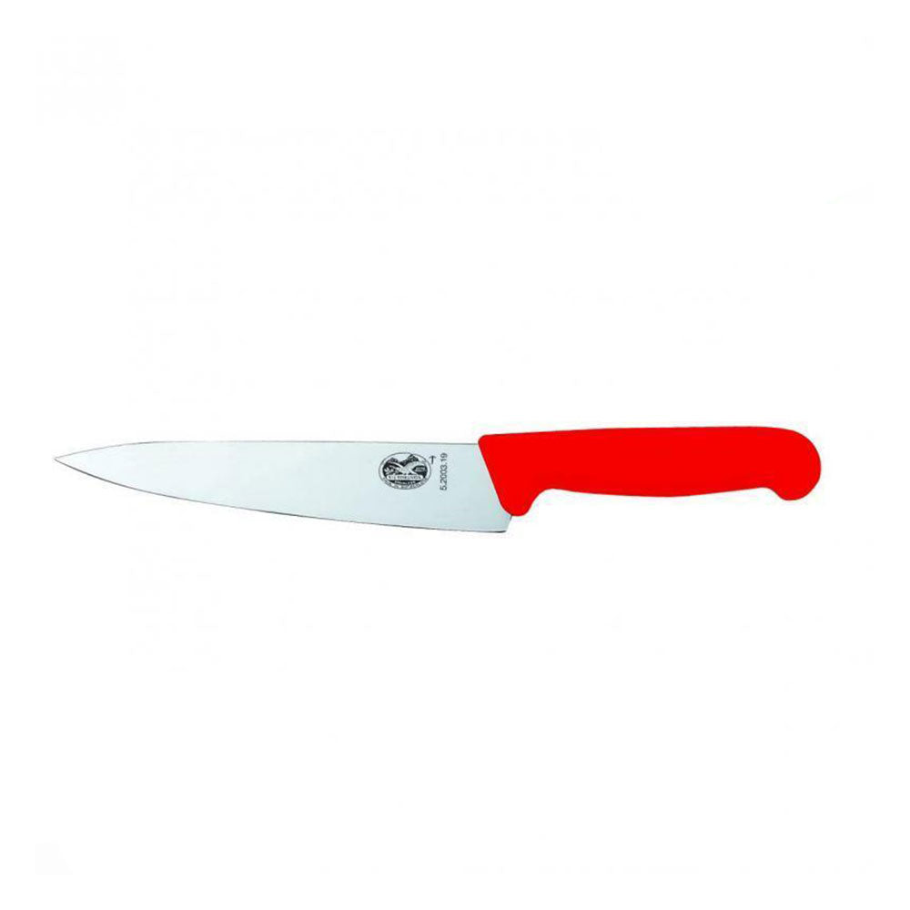 Victorinox Cooks Carving Knife Fibrox Handle (Red)