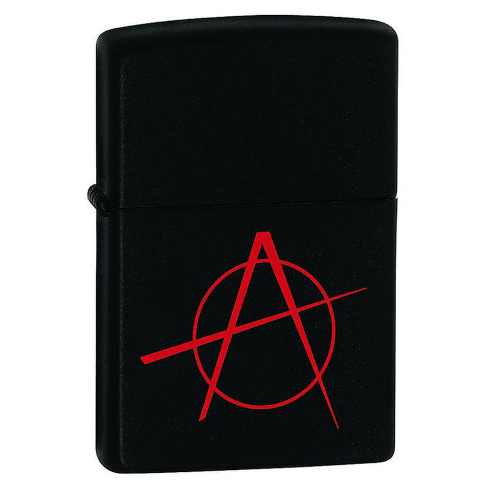 Zippo Anarchy Matte Finish Lighter (Black)