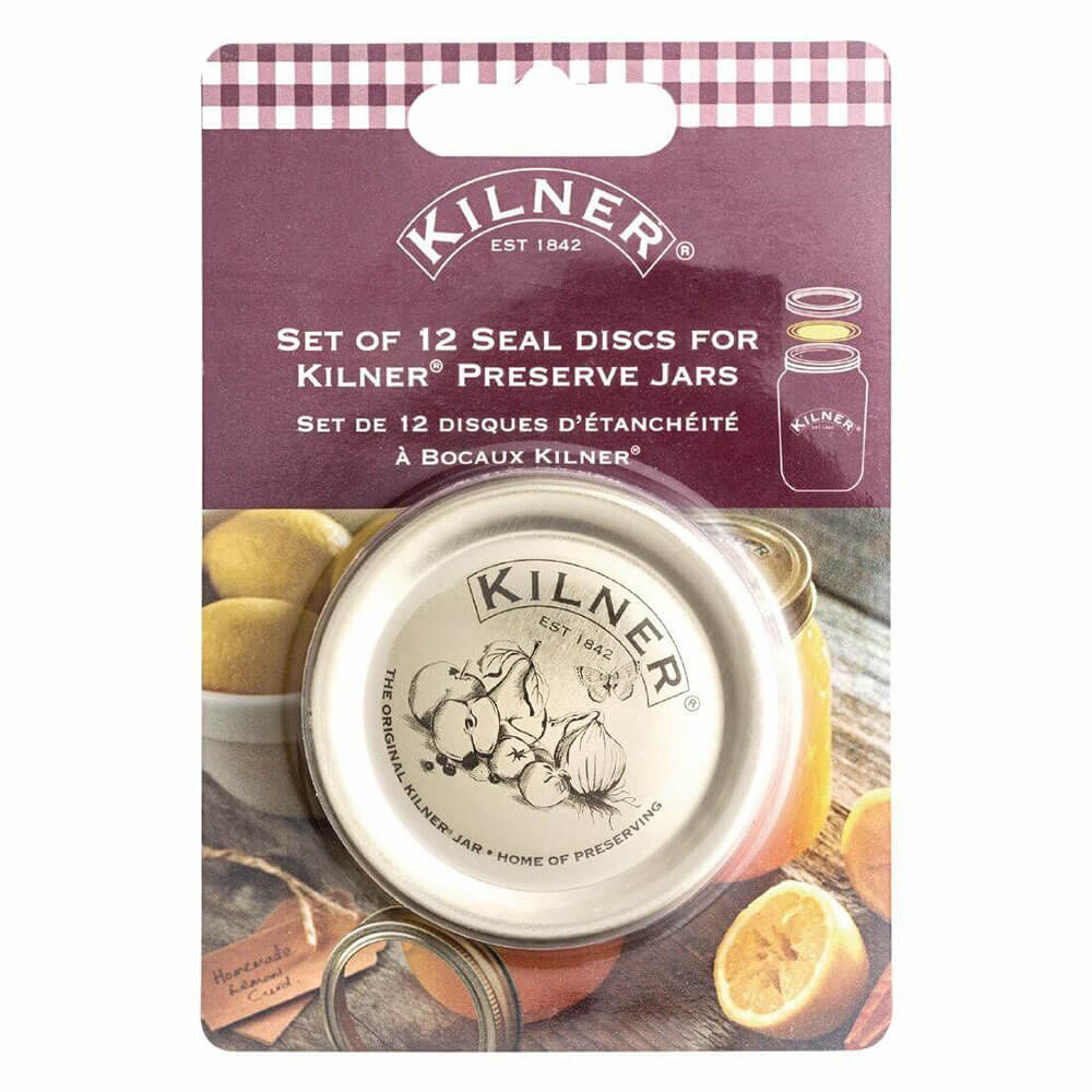 Kilner Genuine Preserve Lid Seals (12pk)