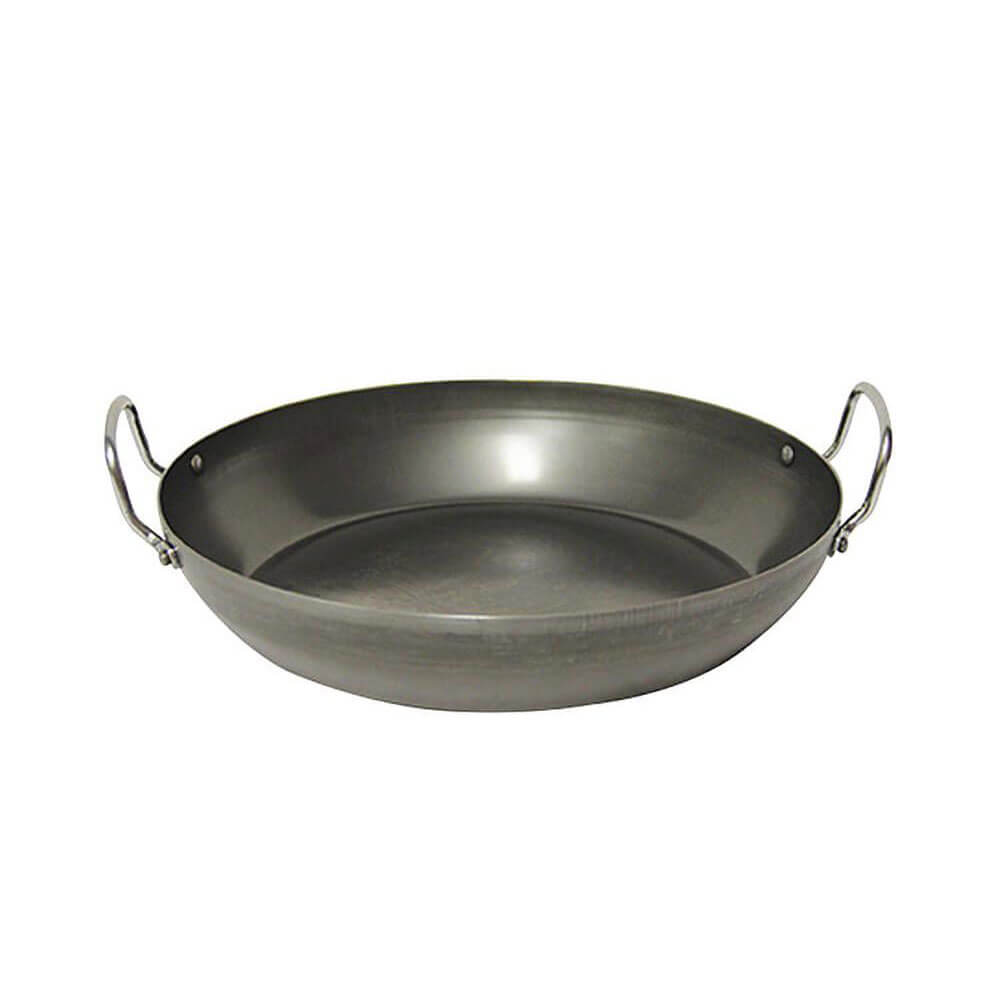 Pyrolux blå stål paella pan