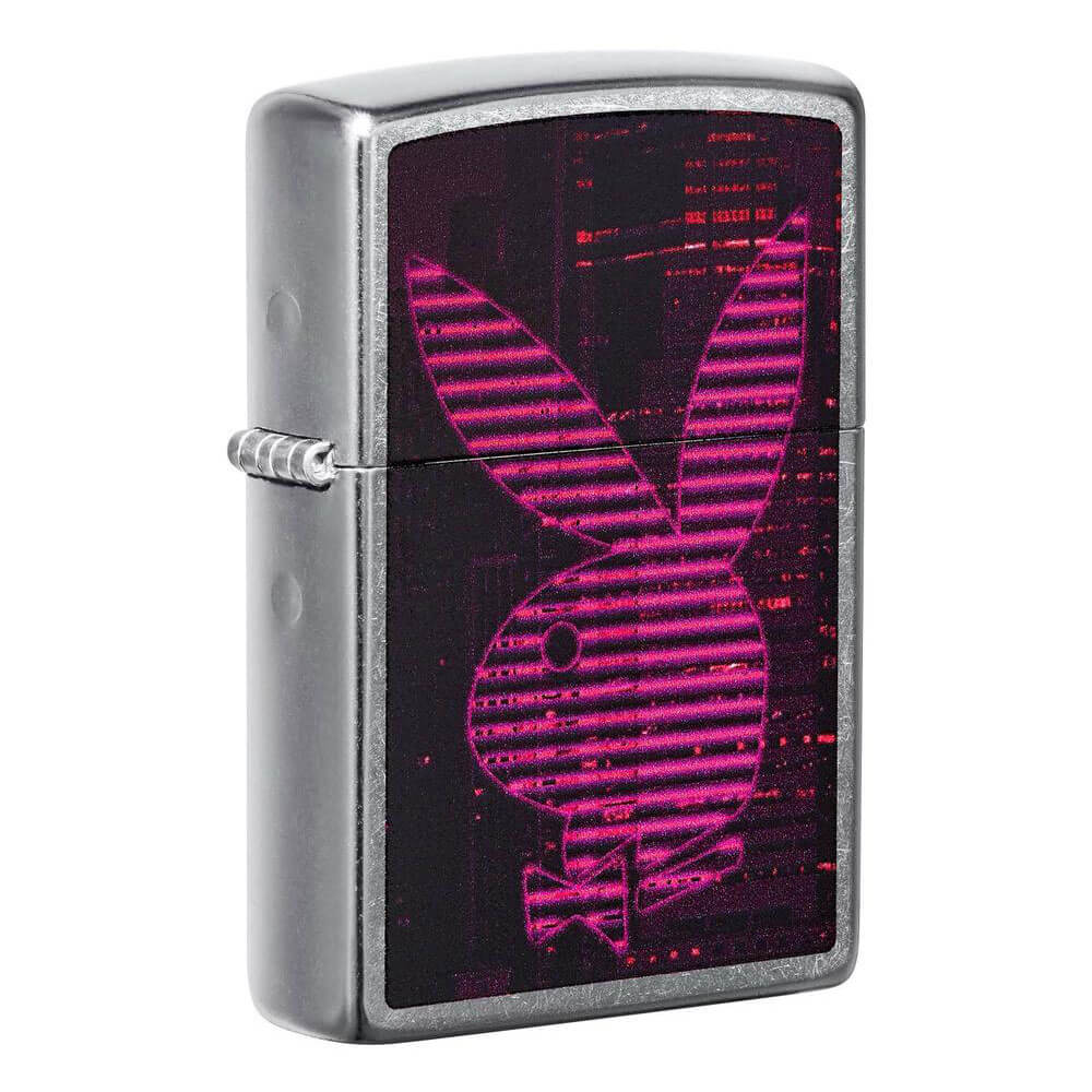 Zippo Playboy Design Street Chrome plus léger