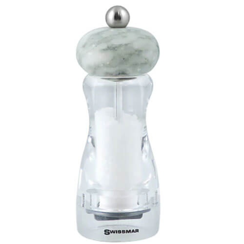 Swissmar Andrea White Granite Top Salt Mill