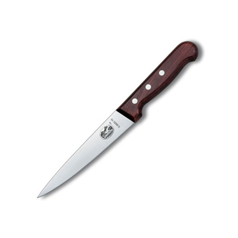 Victorinox Swiss spiczasty nóż krojenia (drzewo różane)