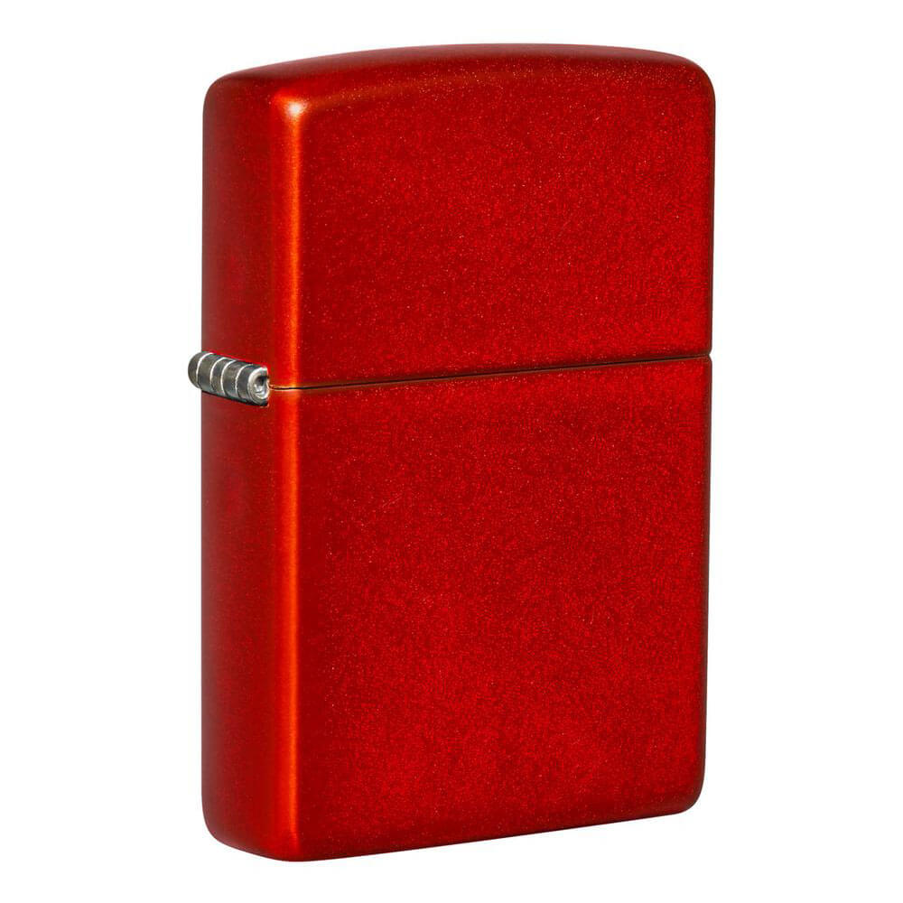 Zippo Metallic Matte Lighter (Red)