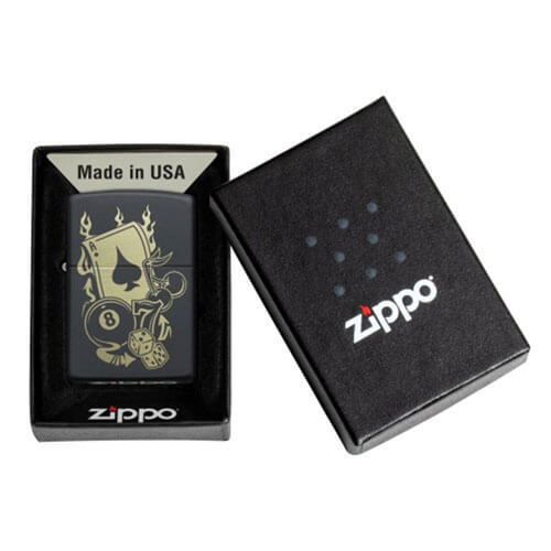 Zippo Casino Matte Lighter