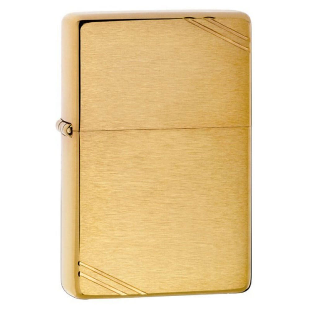 Finition brossée vintage de Zippo plus légère