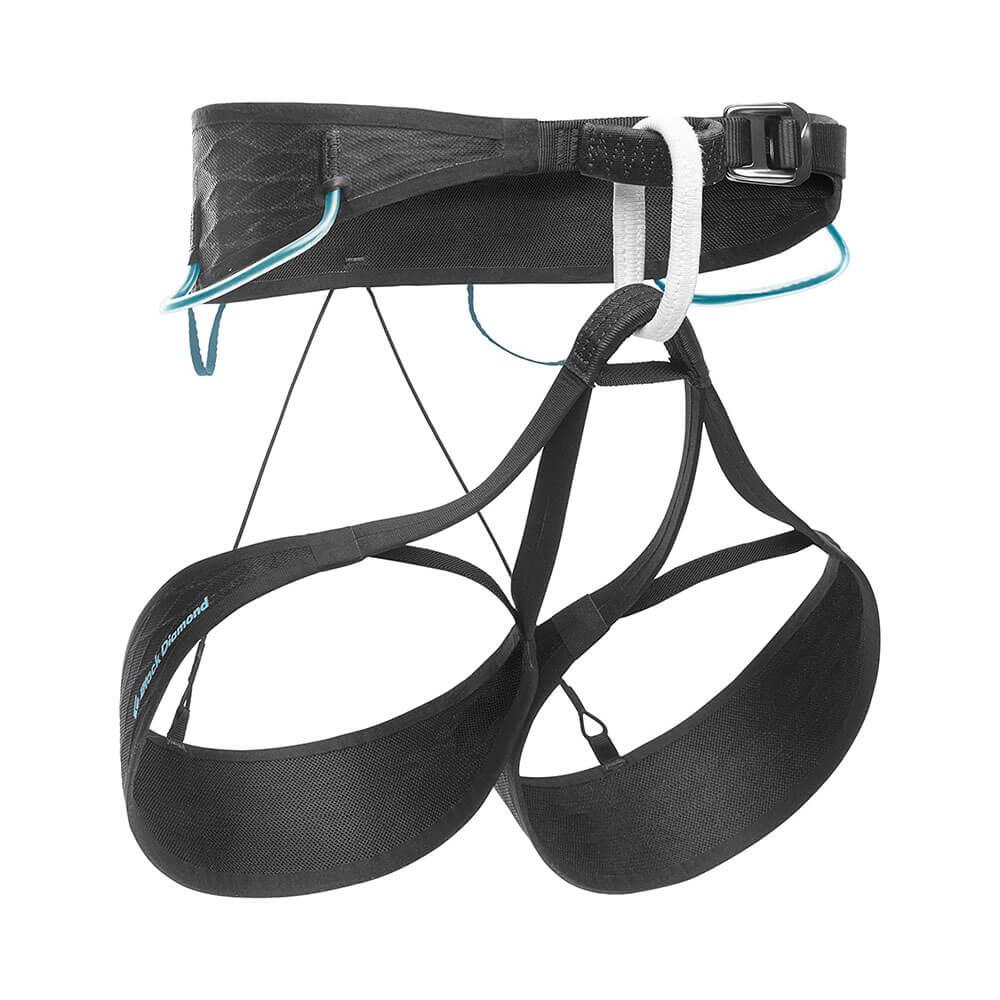 Kvinnors Airnet -sele (Black and Aqua)