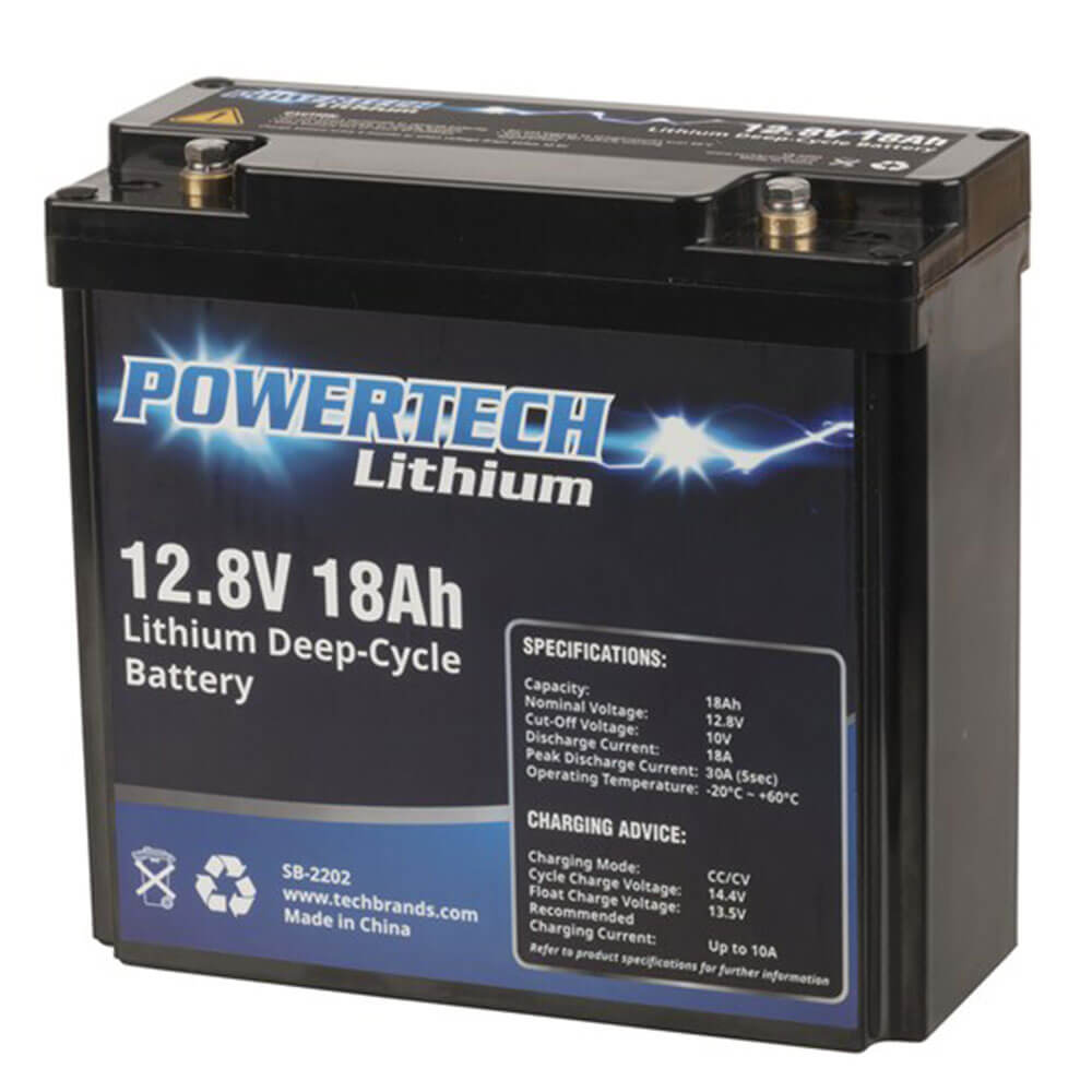 Powertech Deep Cycle Battery (12,8 V LifePO4)