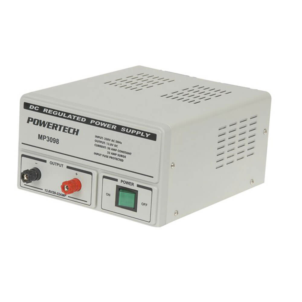 PowerTech 13.8V DC Lab Power Supply