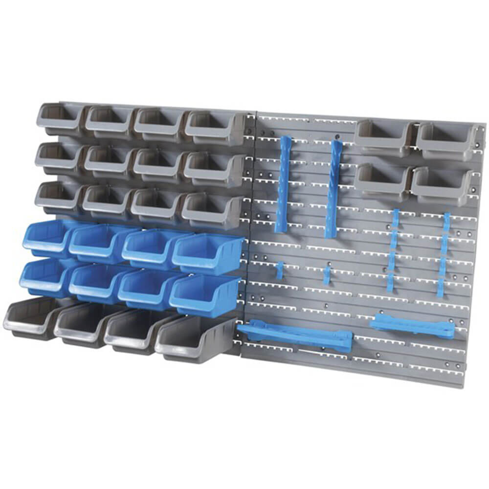 44 Pieces Modular Wall Mounted Storage Organizer