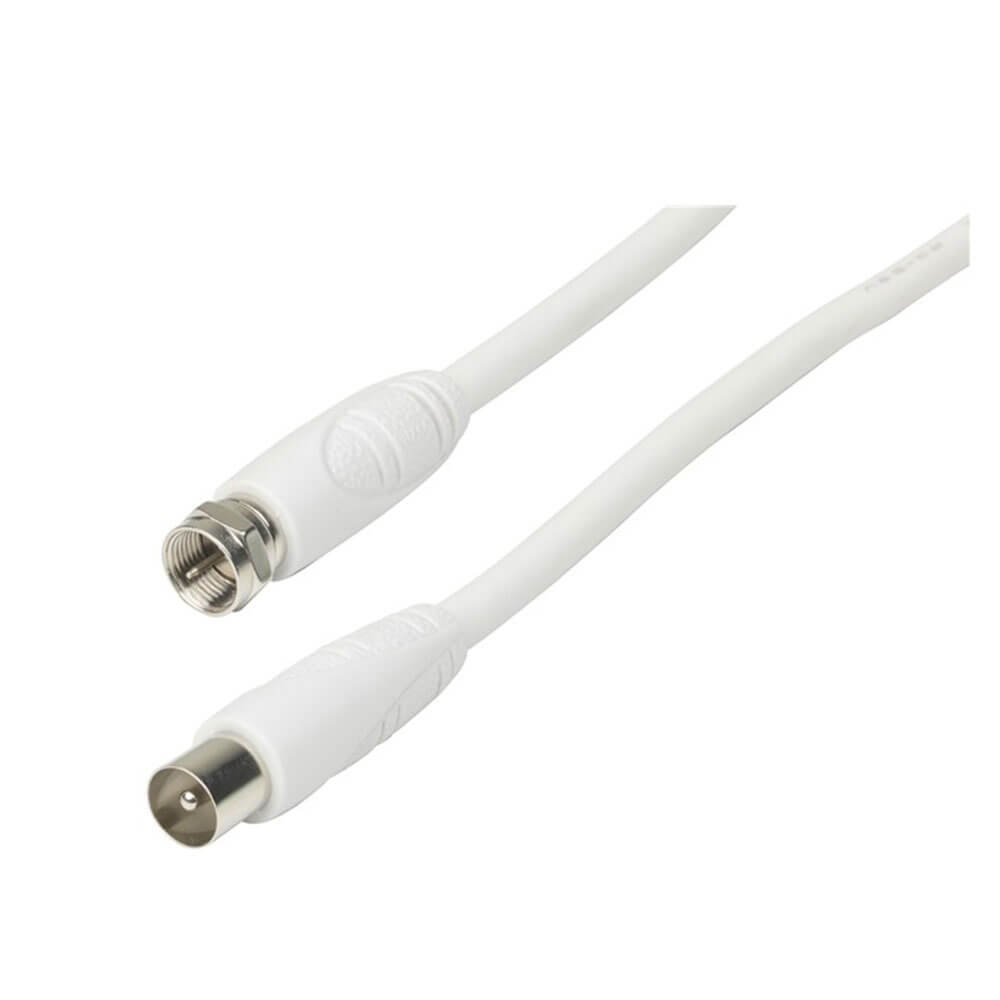 F-Typ-Stecker zum TV-Koaxialstecker Kabel 1,5m