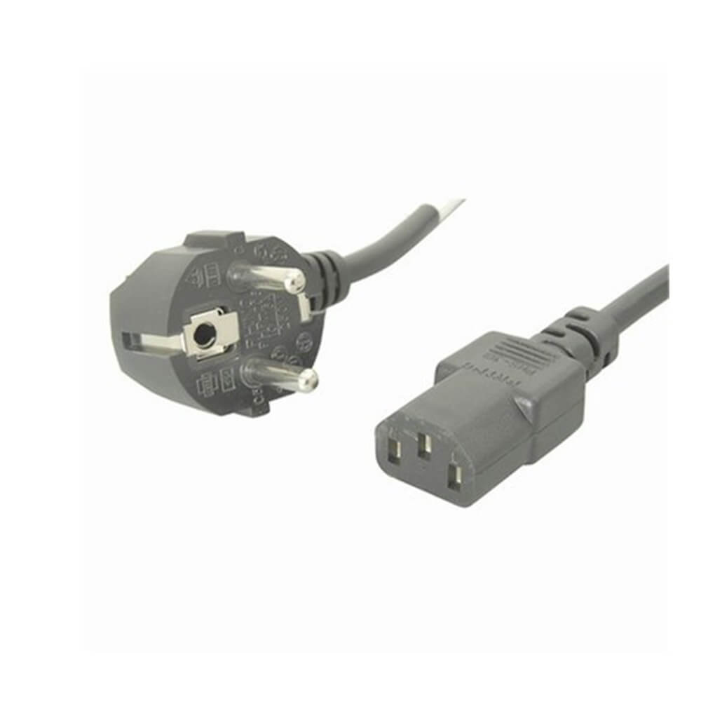 3 Pin Plug to IEC C13 Female 1.8m