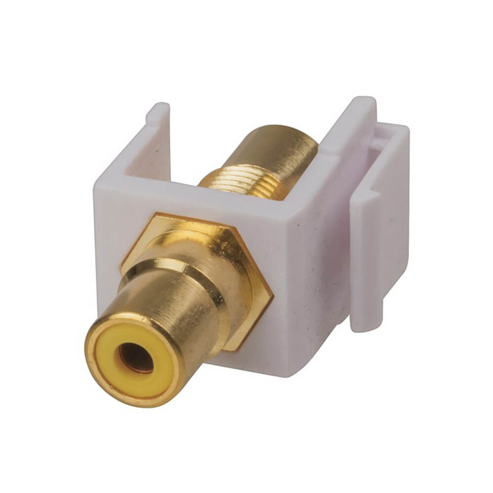 Keystone Insert RCA-RCA Socket