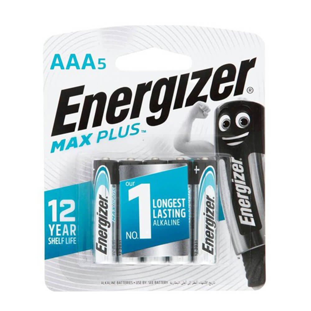 Energizer Max Plus Batteries 1.5V (5PK)