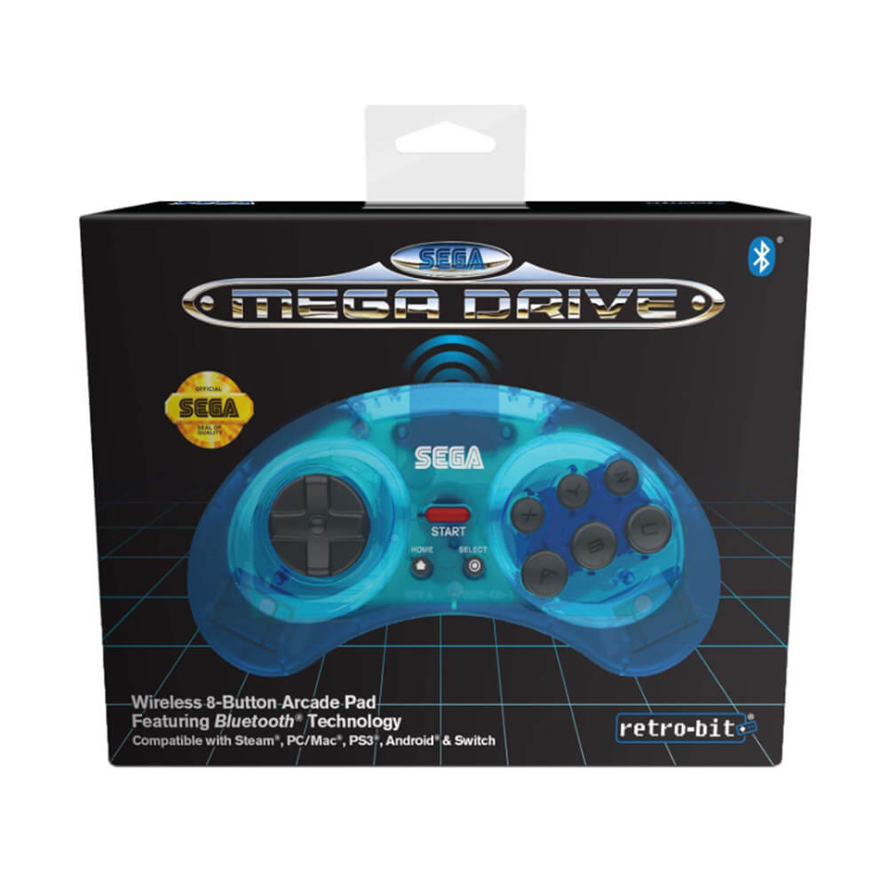 Retro bit sega mega drive bluetooth arcade