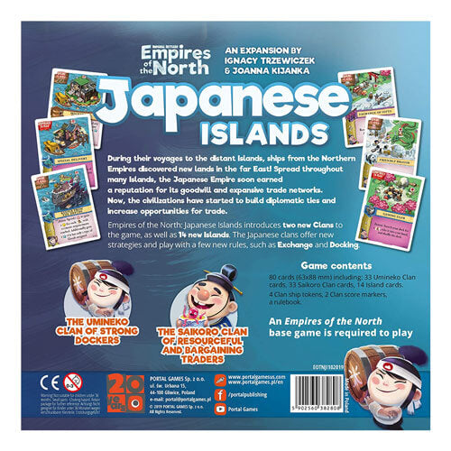 Empires of the North Japanese Islands Expansion Game