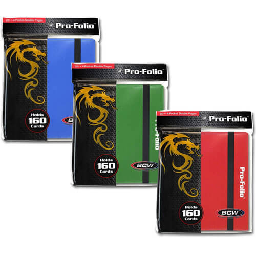 BCW Pro Folio Binder 4 Pocket