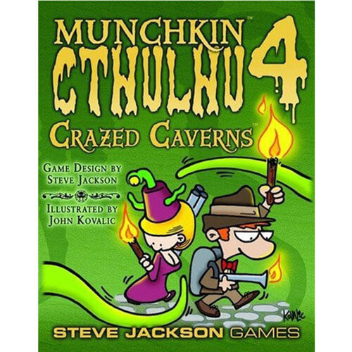 Munchkin Cthulhu 4 Crazed Caverns Card Game