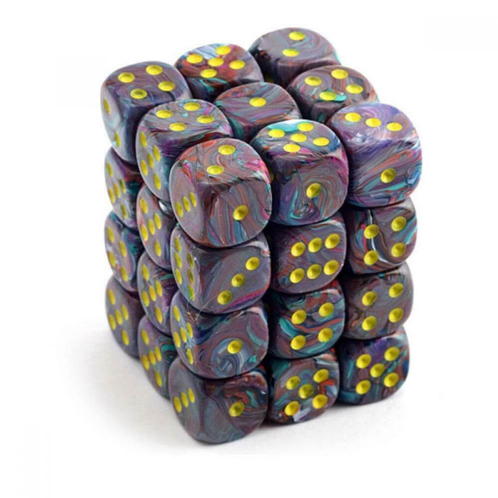 D6 Dice Festive 12 mm (36 dados)