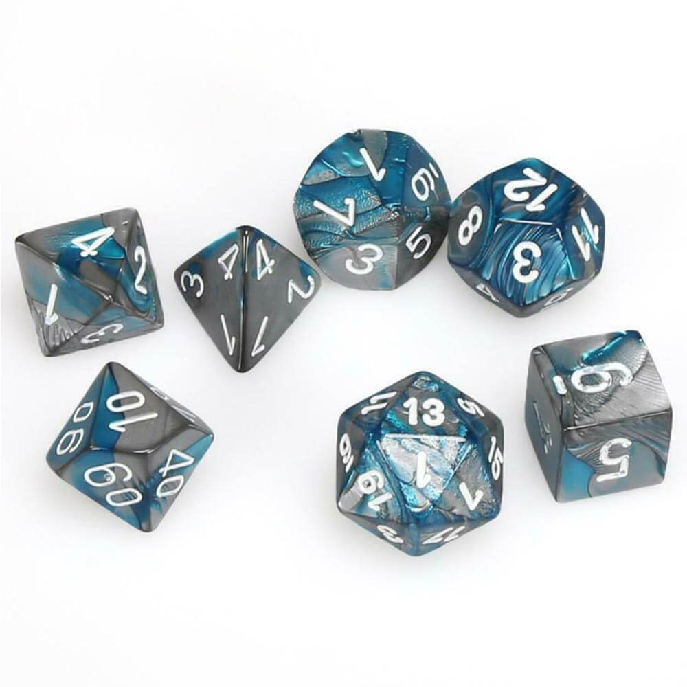 D7 Die Set Dice Gemini Poly (7 dobbelstenen)