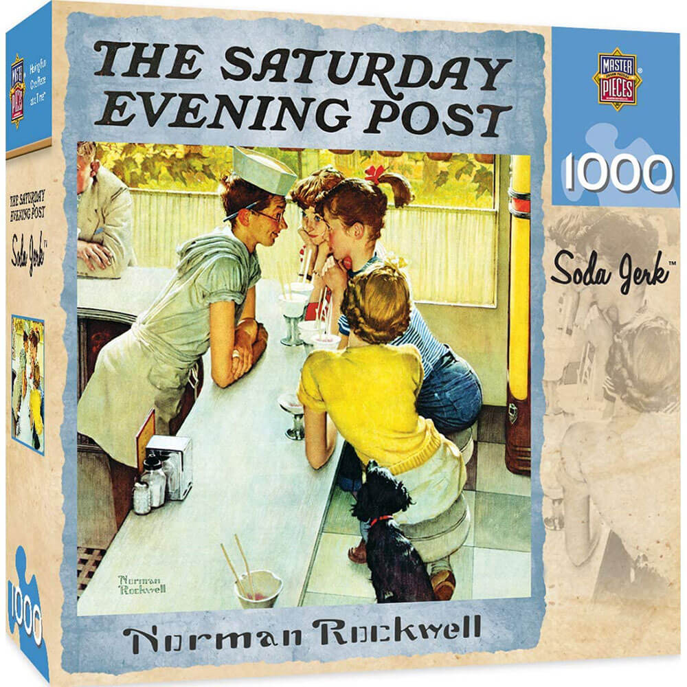 Saturday Evening Post 1000pc puslespil