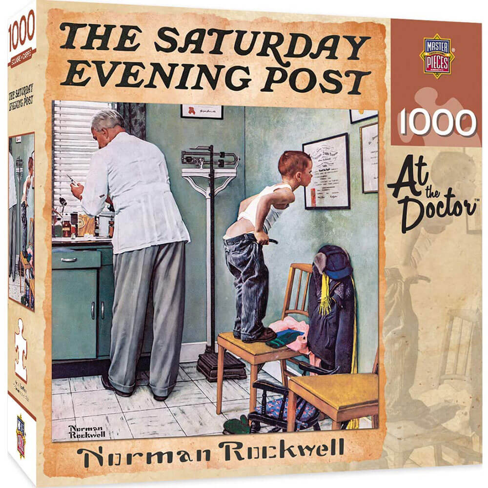 Saturday Evening Post 1000pc puslespil