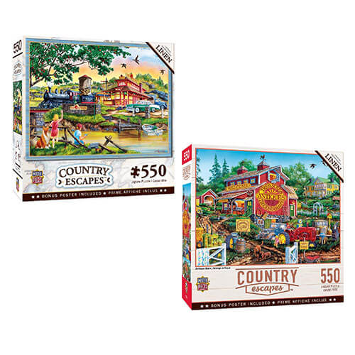 MP Country Escapes Puzzle (550 pcs)