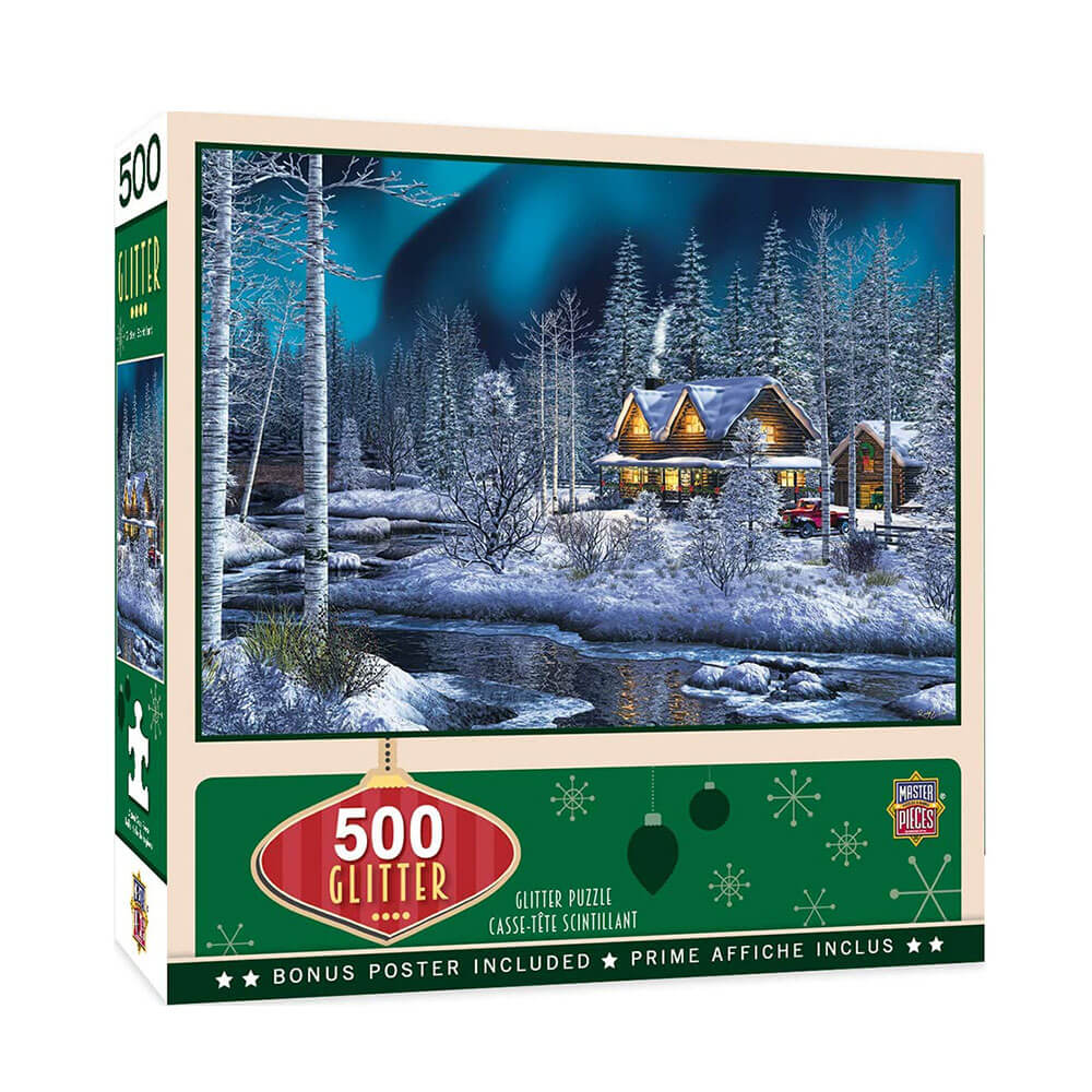 MP Holiday Glitter puzzle (500pcs)