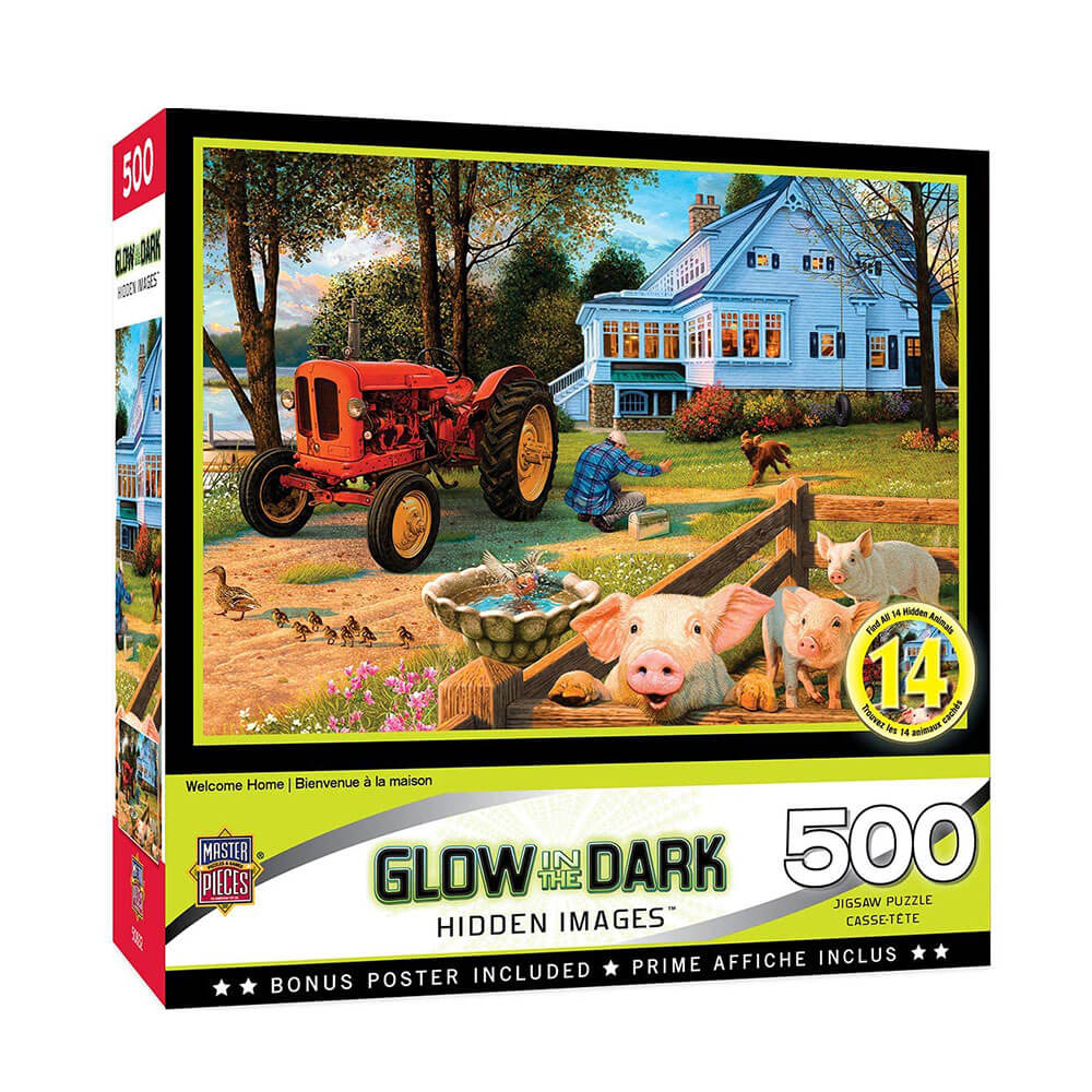 MP Hidden Image Glow Puzzle (500 st)