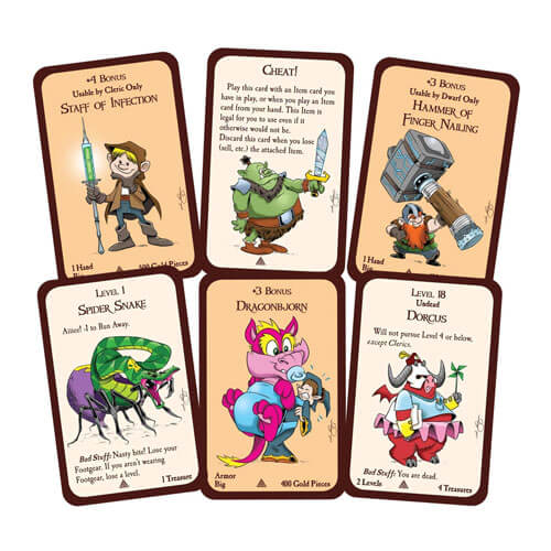 Munchkins & Mazes Card Game