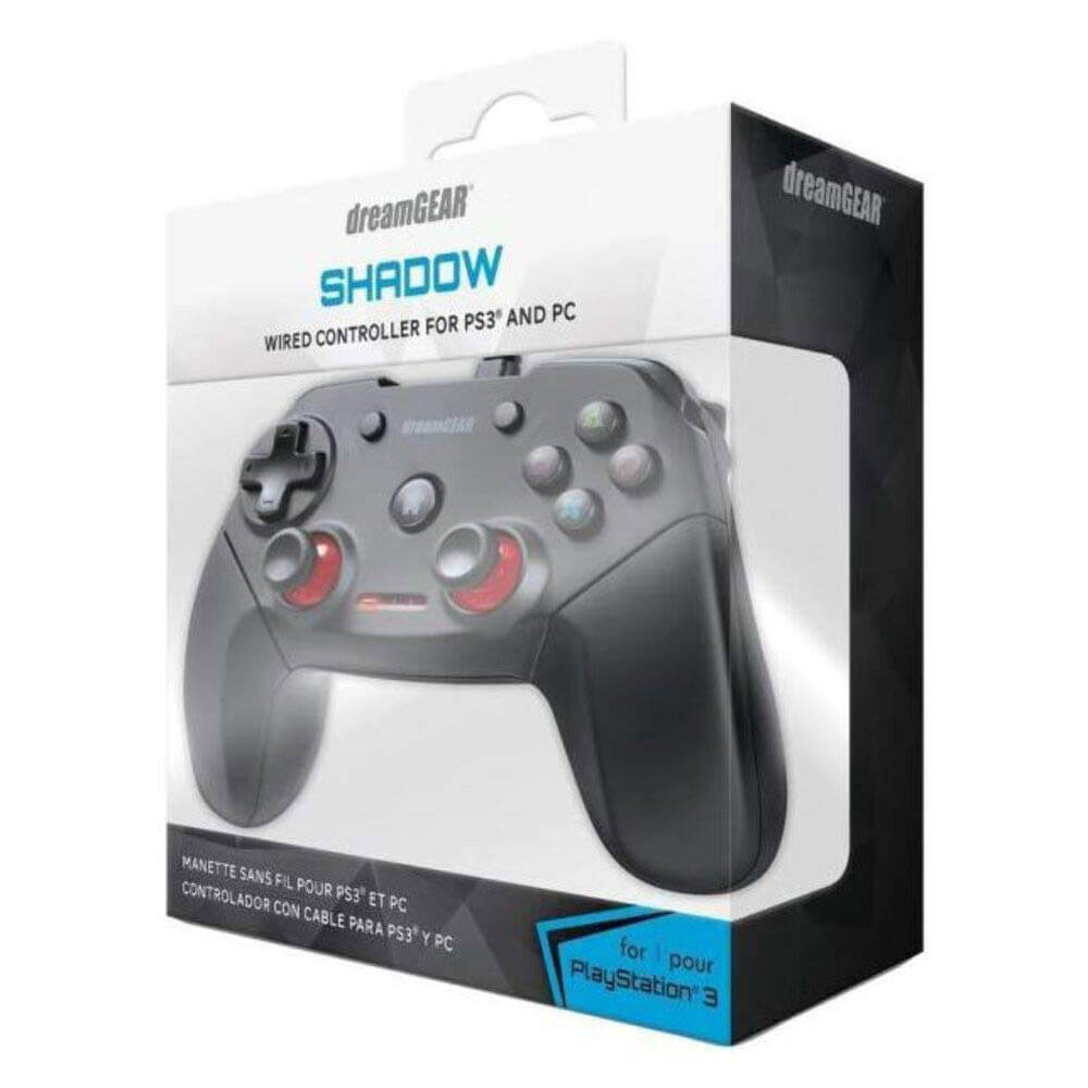 PS3/PC dreamGEAR Shadow Wired Controller