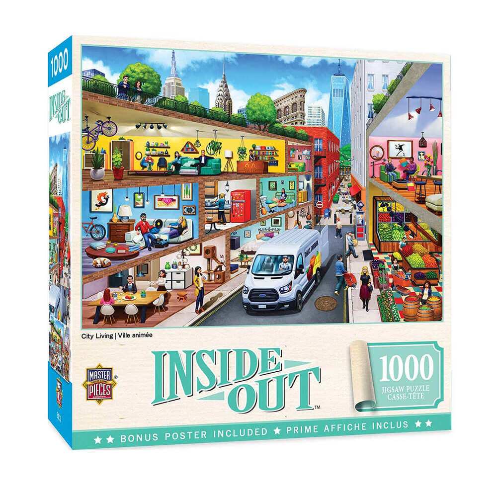 MP Inside Out Puzzle (1000 pc's)