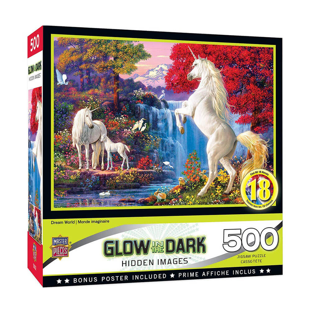 MP Hidden Image Glow Puzzle (550pcs)