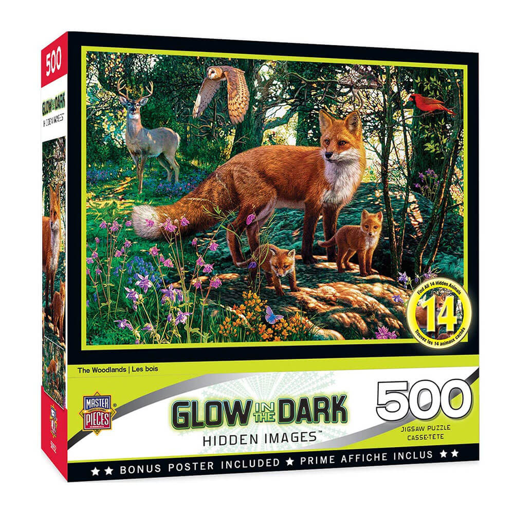 MP Hidden Image Glow Puzzle (550pcs)