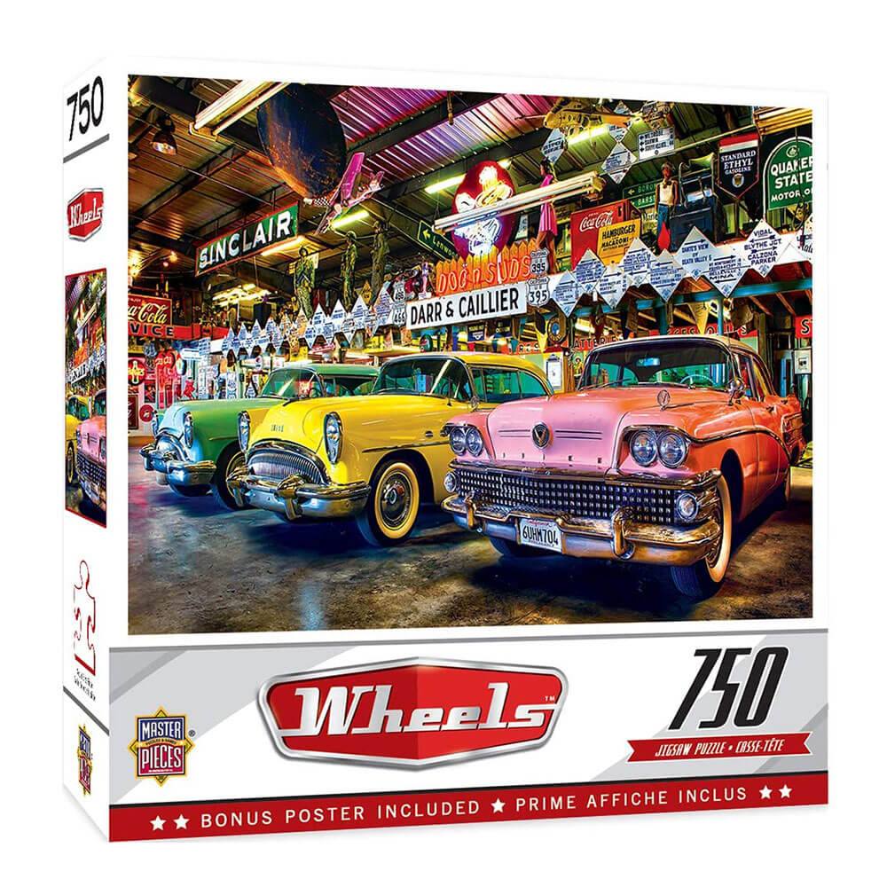 MP Wheels Puzzle (750 pc's)