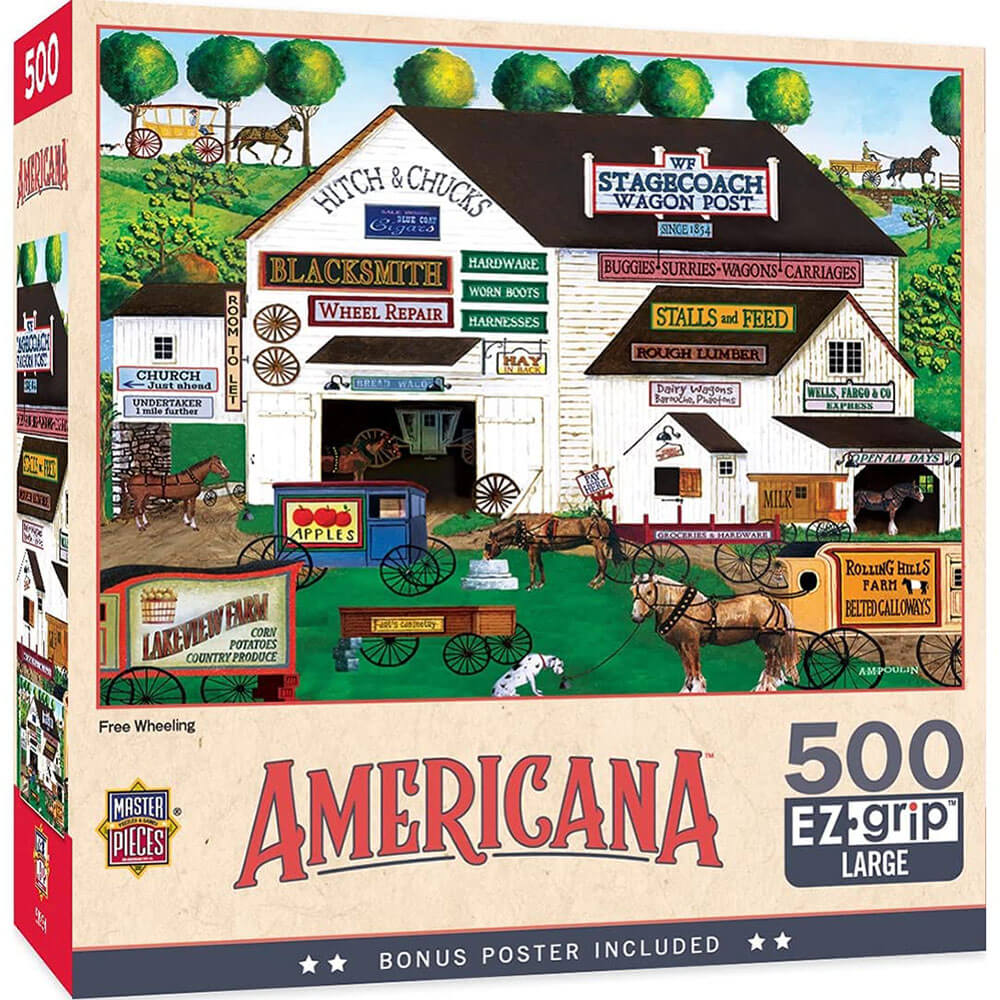 Masterpieces Ezgrip Americana 500pc puslespil