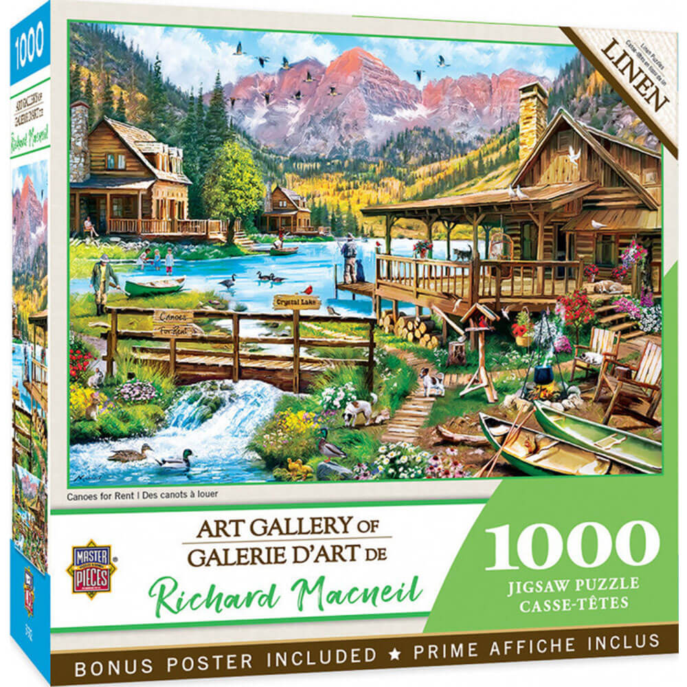 Masterpieces Art Gallery Puzzle 1000pc