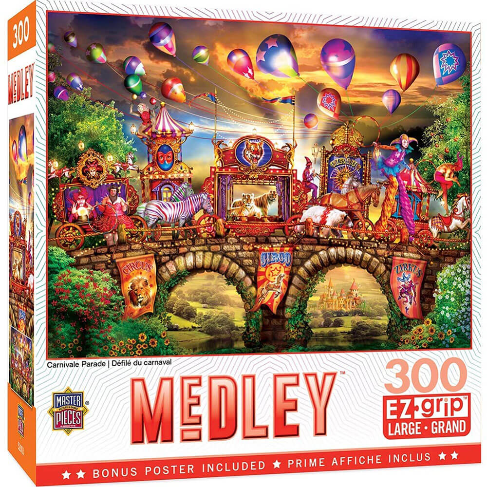 Masterpieces ezgrip medley 300 pc puzzel