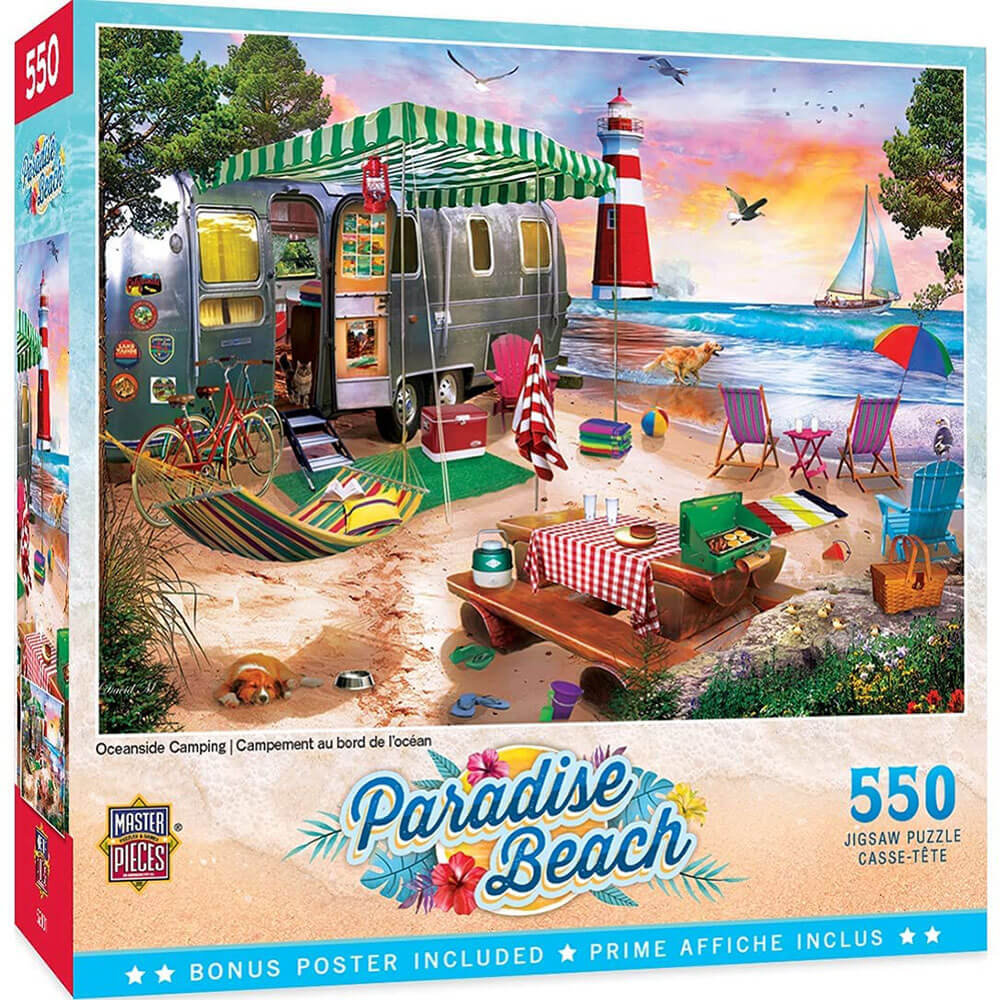 Masterpieces Paradise Beach 550pc puslespil