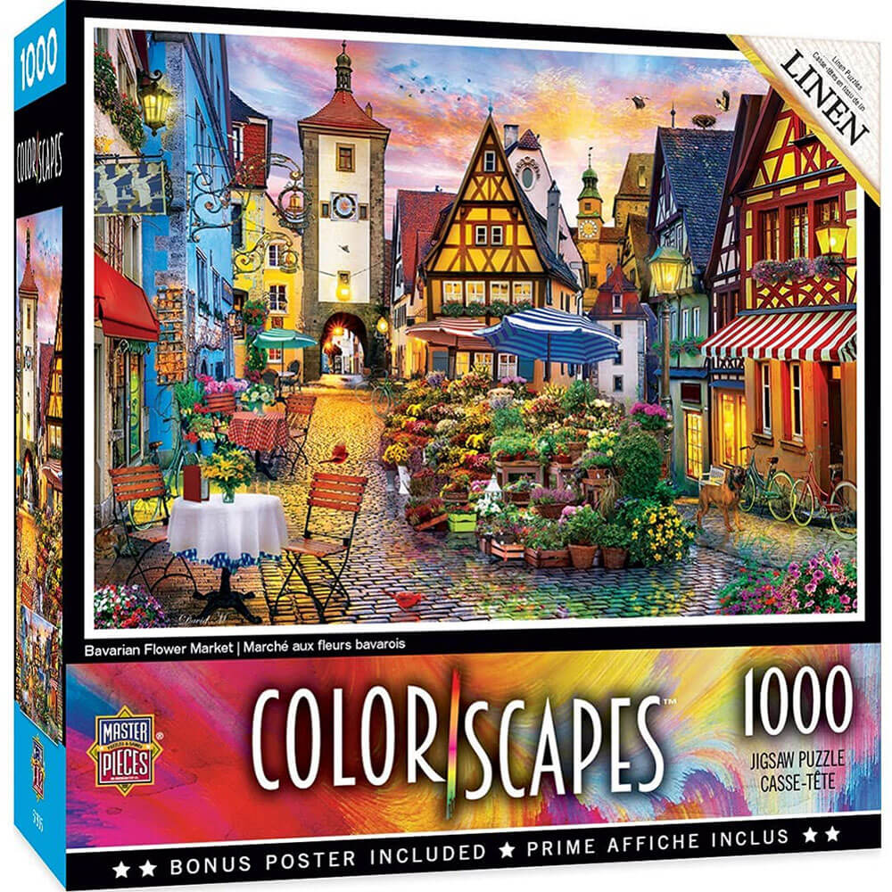 Arcydzieła kolorowe puzzle 1000pc