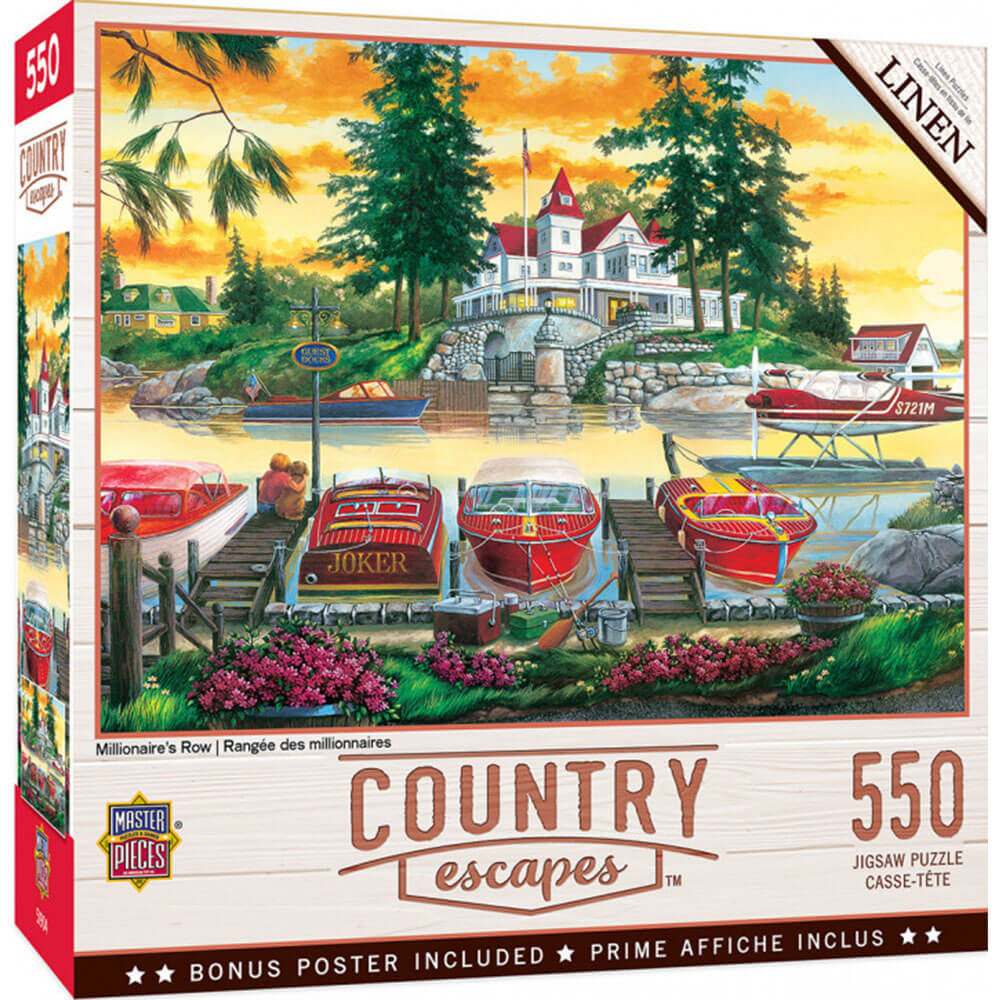 Masterpieces Country ontsnapt 550 pc puzzel