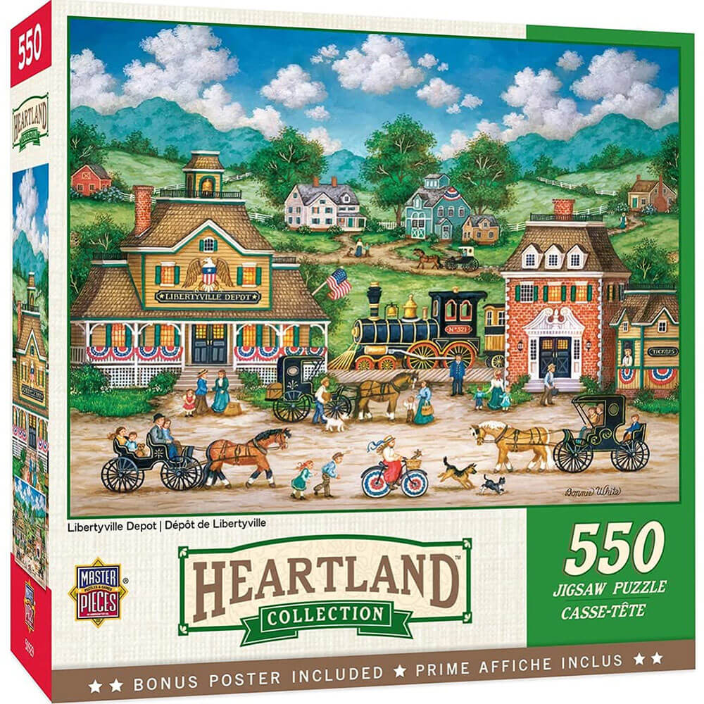 Masterpieces Heartland 550 pc puslespil