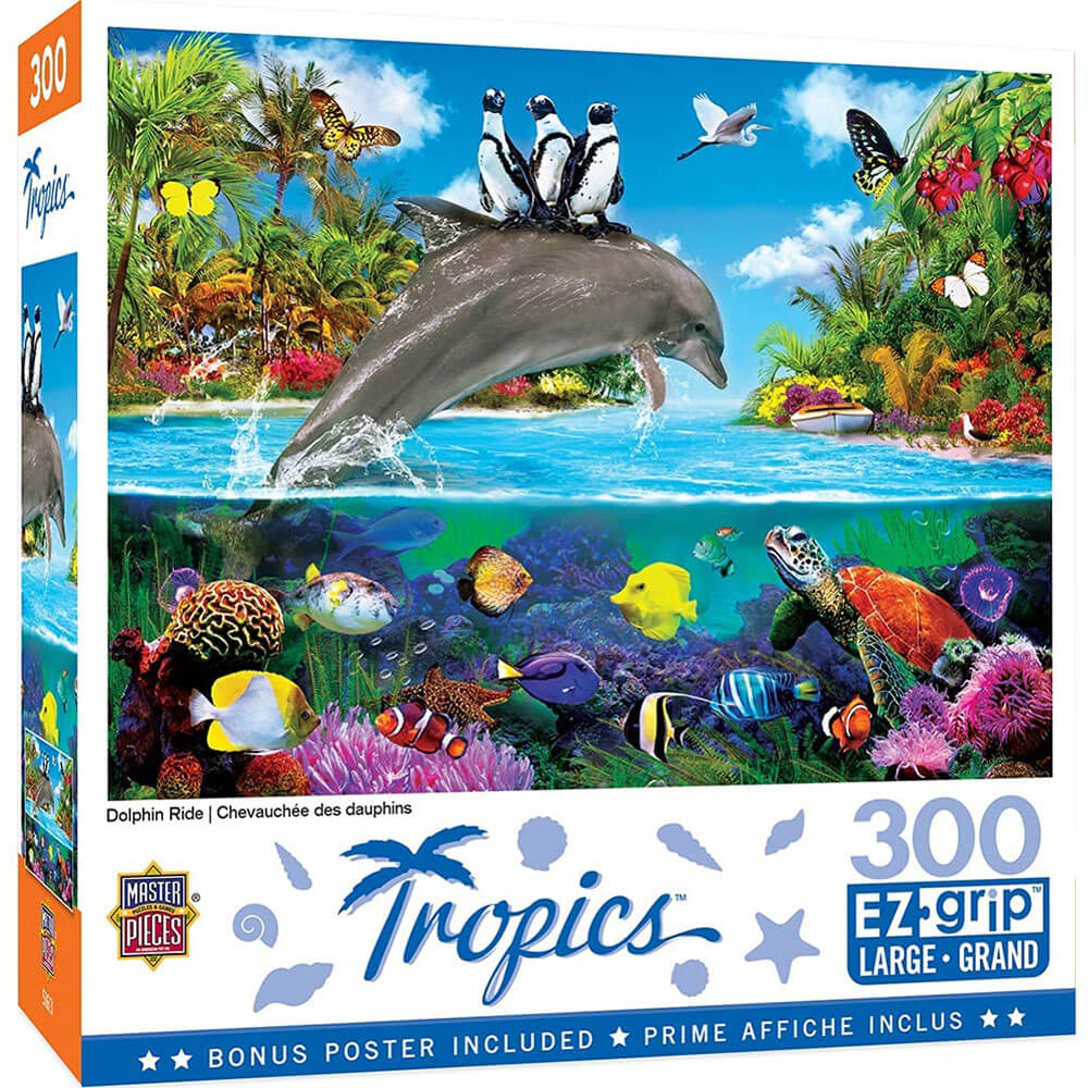 Arcydzieła EzGrip Tropics 300pc Puzzle