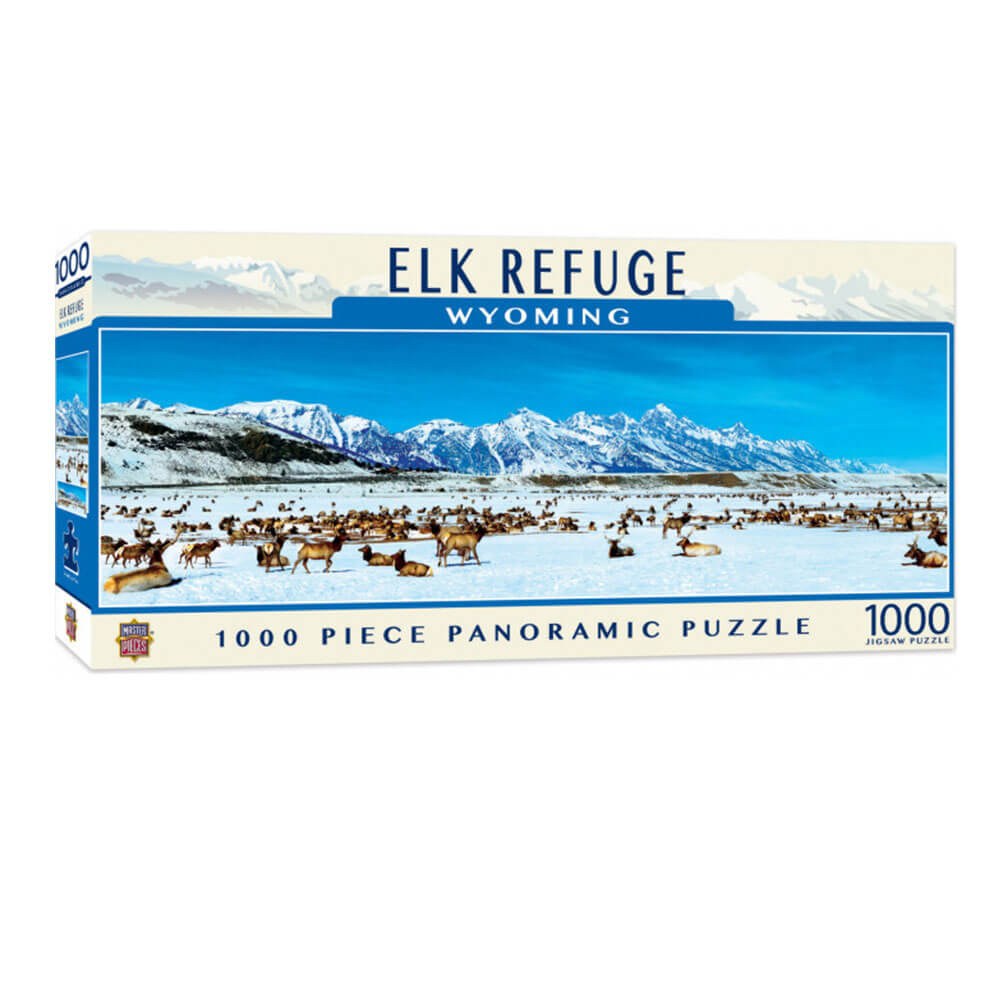 Masterpieces Panoramic Wyoming 1000pc Puzzle