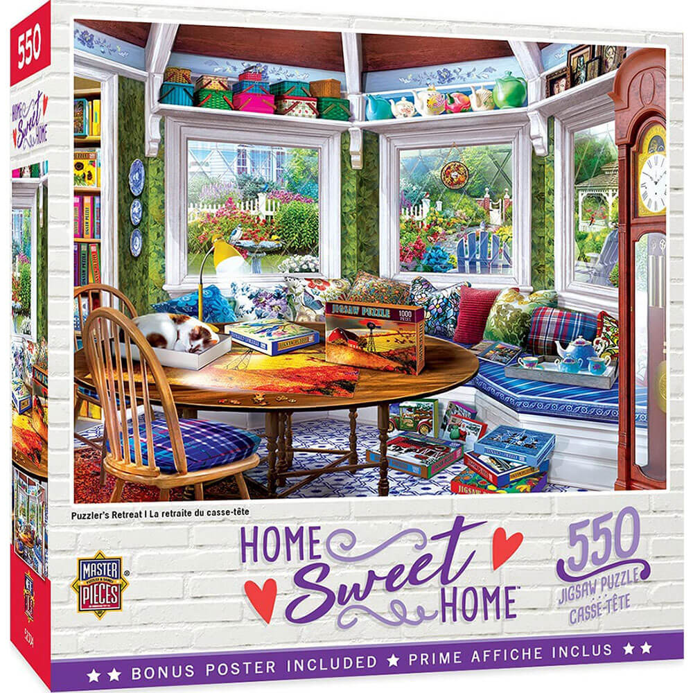 Masterpieces Home Sweet Home 550pc puslespil