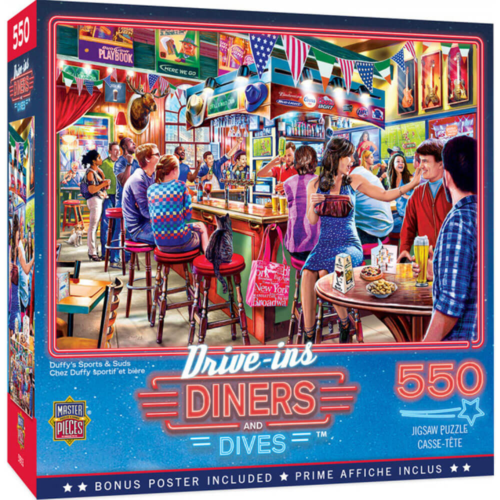 Drive-in Diners & Dives 550pc puzzle