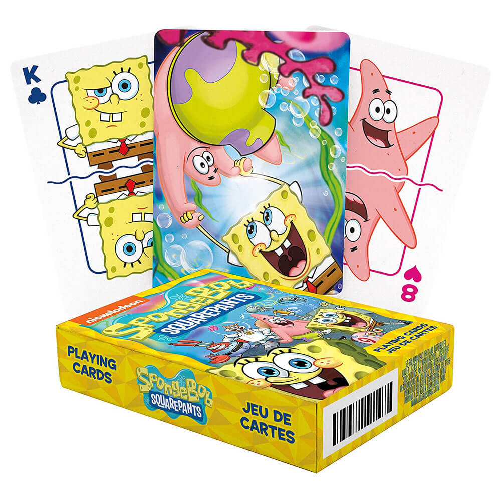 Playing Cards Spongebob Squarepants Cast