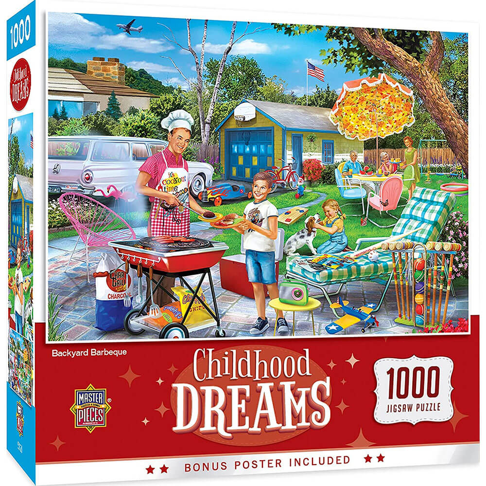 Masterpieces Childhood Dreams 1000pc puslespil